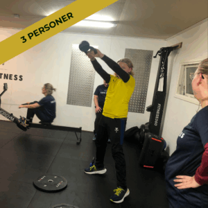 3 personer (familie pakke)