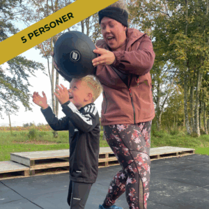 5 personer (familie pakke)